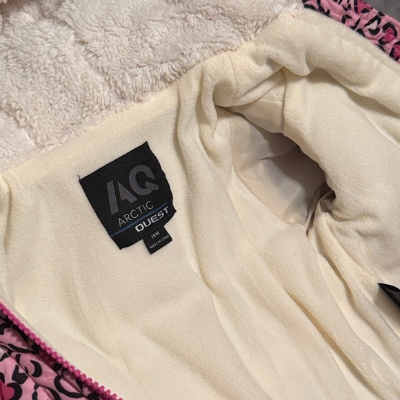 Arctic Quest Pink Leopard Baby Snowsuit 18 months - Picture 13 of 14